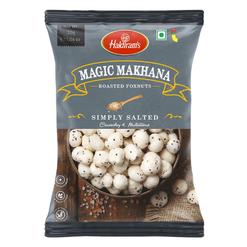 Haldiram's Roasted Foxnuts Simply Salted (30g)