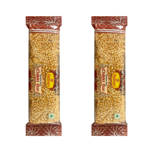 Haldiram's Sesame Chikki Bar / Sezamová tyčinka (Balení 2 x 40 g) 80g SLEVA [DMT: 23. listopad 2024]