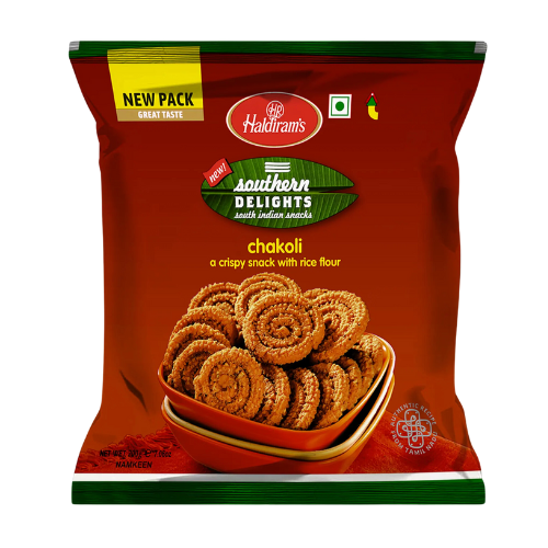 Haldiram's Chakoli / Slané smažené spirály (200g)