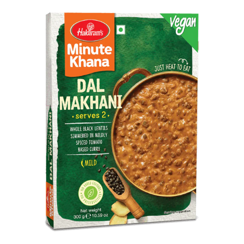 Haldiram Dal Makhani - Krémová černá čočka (300g) - hotové jídlo