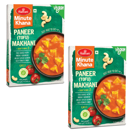 Haldiram's Paneer Makhani (Tofu) (Vegan) (Bundle of 2 x 300g)