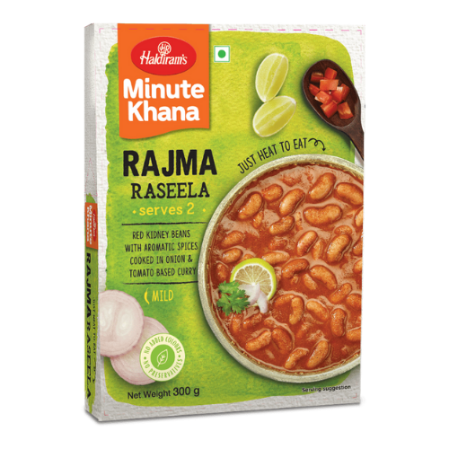 Haldiram's Rajma Raseela / Krémové červené fazole (300g) - Hotový pokrm