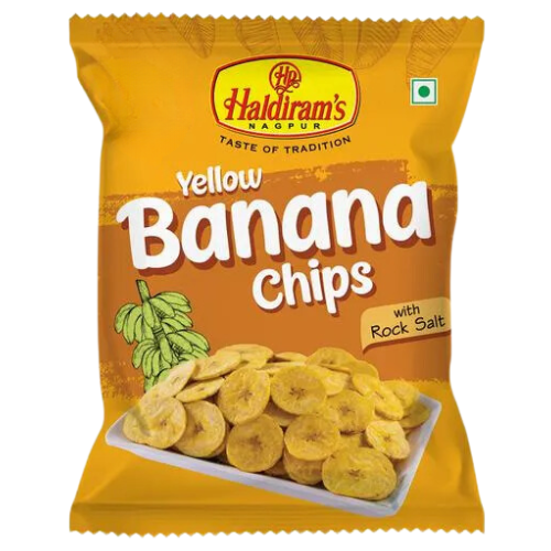 Haldiram's Salted Yellow Banana Chips (200g)