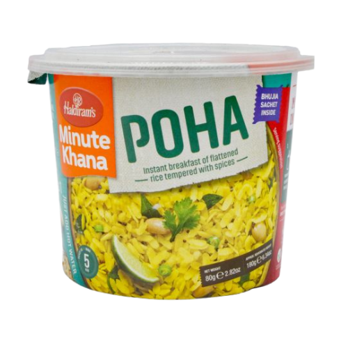 Haldiram's instantní ochucené rýžové vločky (80g)