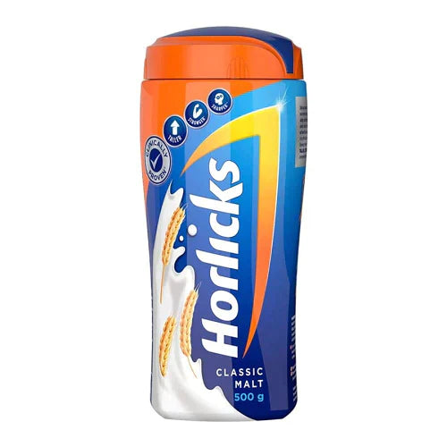 Horlicks Classic Malt / Sladový nápoj (500g) SLEVA! [DMT: 11. duben 2026]