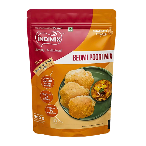 Indimix Bedmi Poori Mix / Směs na přípravu Bedmi Poori (500g)