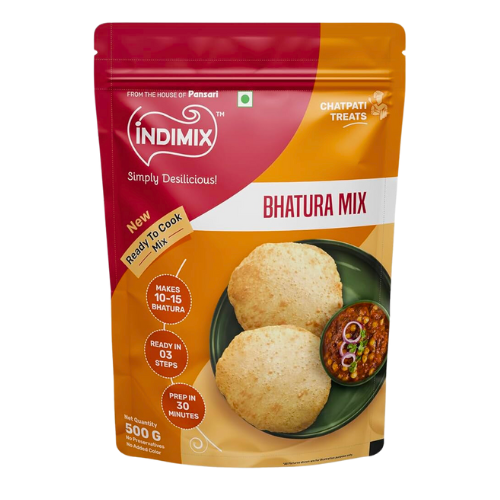 Indimix Bhatura Mix / Směs na přípravu chleba bhatura (500g)