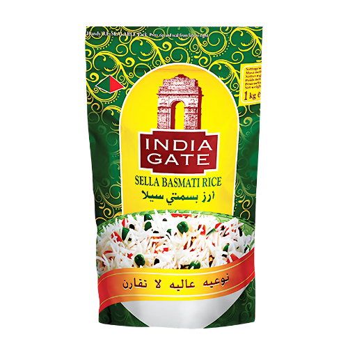 India Gate Sella Basmati Rice / Předpařená rýže Basmati (1kg)