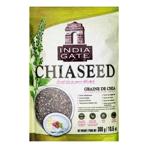 India Gate Chia Seeds / Chia semínka (300g)