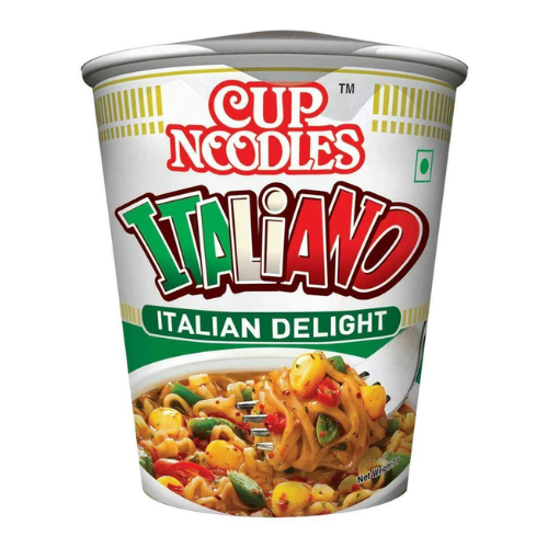 Nissin Italiano Cup Noodles / Instantní nudle po italsku (70g)