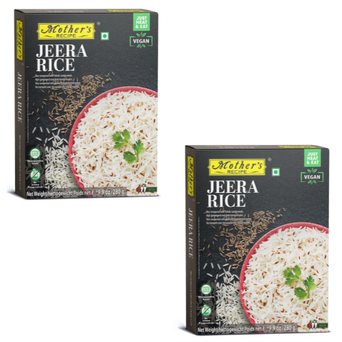 Mother's Recipe Jeera Rice / Rýže s římským kmínem (Balení 2 x 280g) 560g - Hotové jídlo