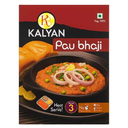 Kalyan Pav Bhaji / Zeleninový pokrm (300g) - Hotové jídlo