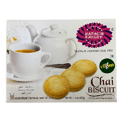 Karachi Bakery Vegan Chai Biscuits / Čajové sušenky (400g)