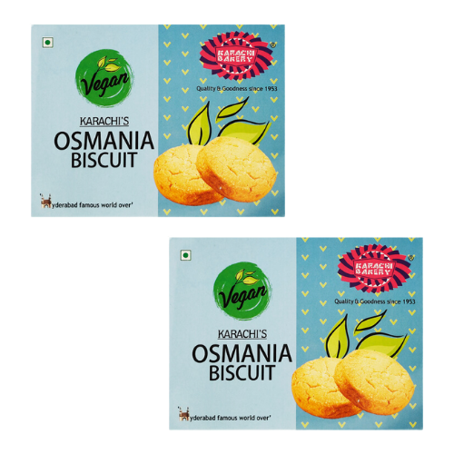 Karachi Bakery Osmania Vegan Biscuits / Osmánské sušenky (Balení 2 x 400g) 800g