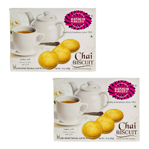 Karachi Bakery Vegan Chai Biscuits / Čajové sušenky (Balení 2 x 400g) 800g