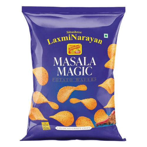LaxmiNarayan kořeně bramborové chipsy (120g)