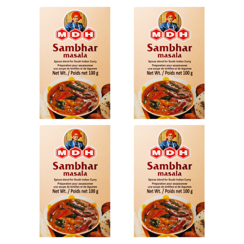 MDH Sambhar Masala / Sambar Masala (Bundle of 4 x 100g)