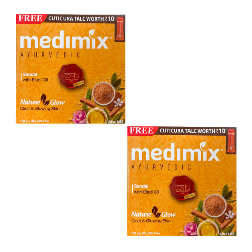 Medimix mýdlo se santalovým dřevem (Balení 2 x 100g) 200g - SLEVA! [DMT: 30. září 2025]
