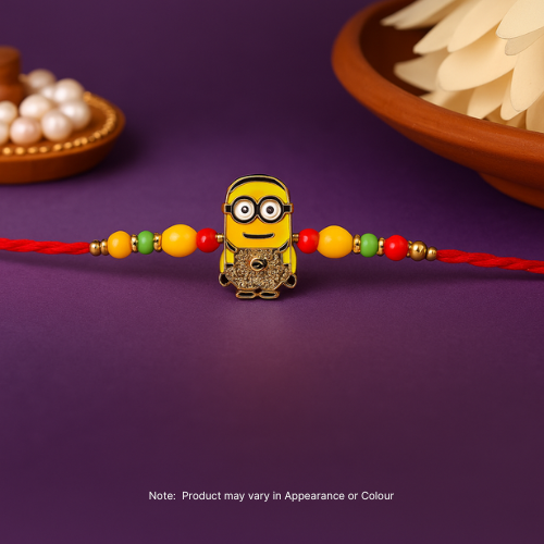 Minion Madness Kids Rakhi (GK-3809) (1pc)