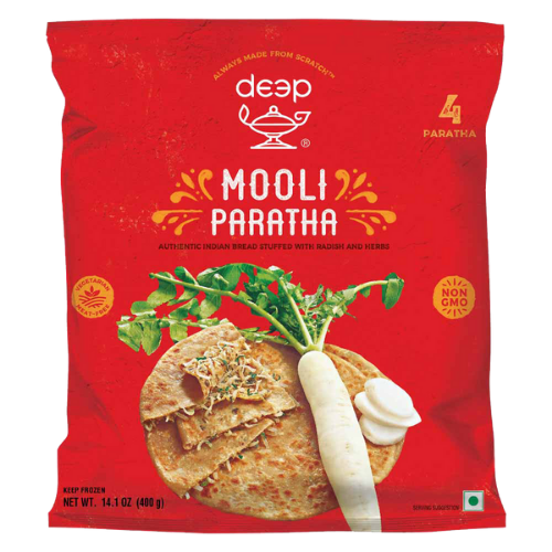 Deep paráthy s ředkví (400g) SLEVA! [DMT: 05. červenec 2026]