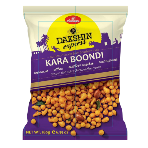 Haldiram's Dakshim Express Kara Boondi / Smažené kuličky (180g)