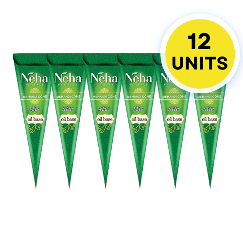 Neha henna k barvení v kornoutku (Balení 12 x 1ks) 12ks