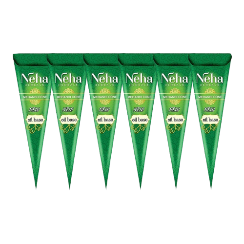 Neha Mehandi Cone (Bundle of 6 x 1pc)