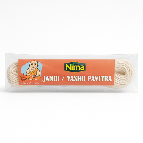 Nima Large White Janoi / Posvátná nit, velká (1ks)