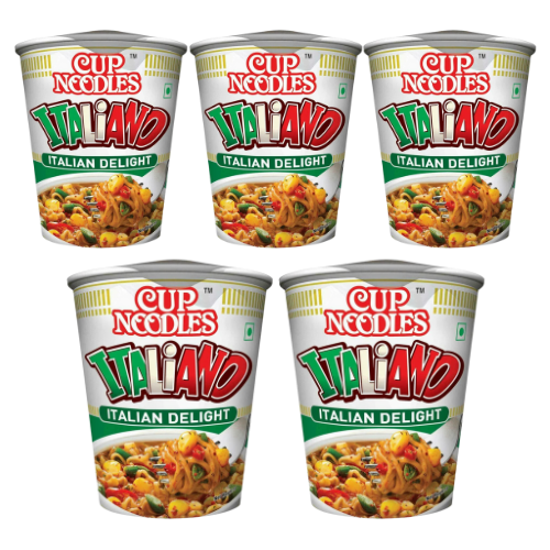 Nissin Italiano Cup Noodles (Bundle of 5 x 70g)