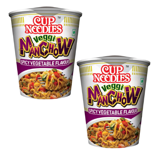 Nissin Manchow Cup Noodles / Instantní nudle Manchow (Balení 2x70g) 140g