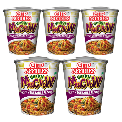 Nissin Manchow Cup Noodles (Bundle of 5 x 70g)