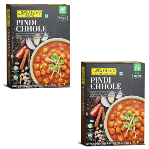 Mother's Recipe kořeněná cizrna Pindi Chole (Balení 2 x 300g) 600g - Hotové jídlo