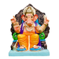 Ganesha Idol Eco-Friendly Light Weighted Paper Mache 15inch - PM339 (1pc)