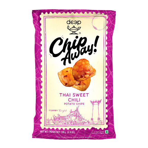 Deep bramborové lupínky - s příchutí sladkého thajské chilli (130 g)