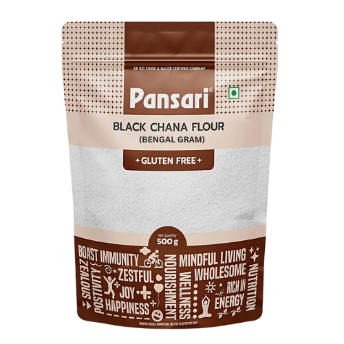 Pansari Black Chana / Mouka z černé cizrny (500g)