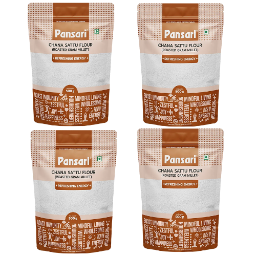 Pansari Channa Sathu / Cizrnová mouka (Balení 4x500g) 2kg