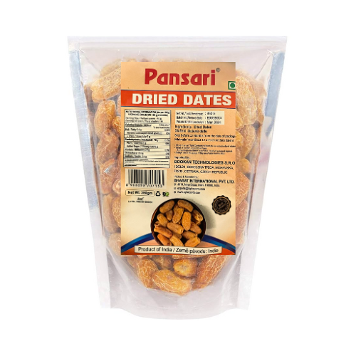 Pansari Dry Dates / Sušené datle (350g)