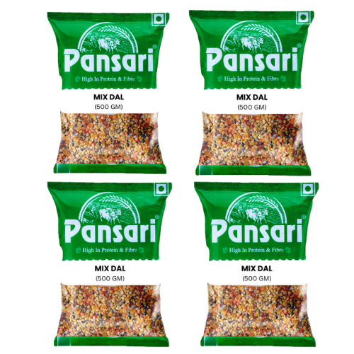 Pansari Mixed Lentils / Směs luštěnin (Balení 4x500g) 2Kg