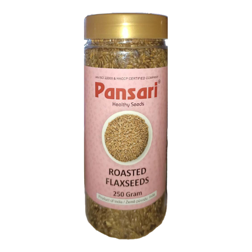 Pansari roasted flax seeds / Pražená lněná semínka (250g)