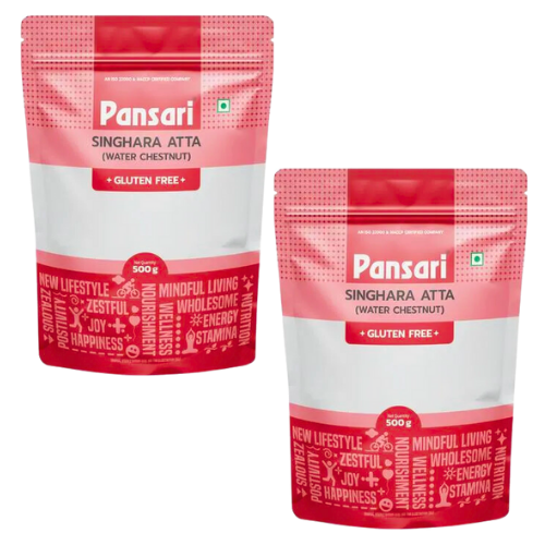 Pansari Singoda Flour / Mouka z vodního kaštanu (Balení 2 x 500 g) 1Kg
