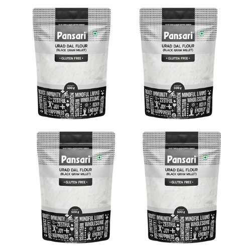 Pansari Urad Dal Flour (Bundle of 4 x 500g)