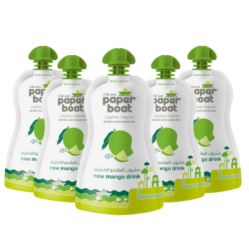 Paperboat Raw Mango Juice / Nápoj z nezralého manga (Balení 5 x 180ml) 900ml