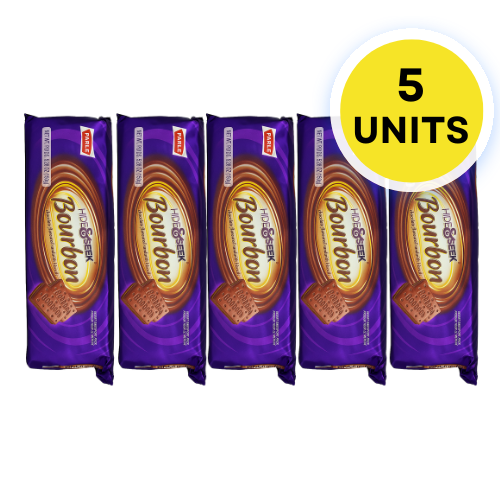 Parle Hide and Seek Bourbon (Bundle of 5 x 150g)