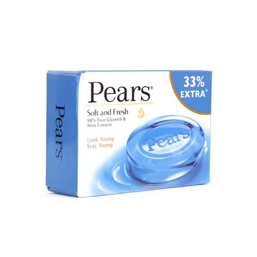 Pears Soft And Fresh Soap (125g) - Sale Item [BBD: 31 May 2024]