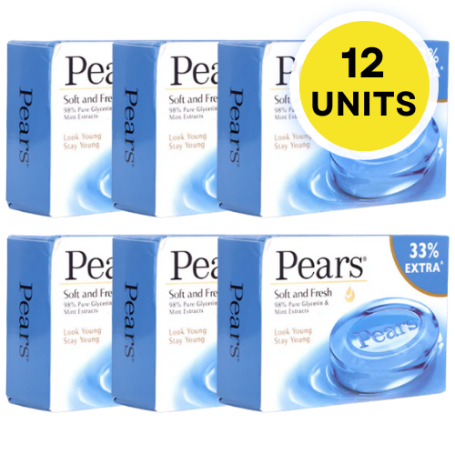 Pears jemné mýdlo (Balení 12 x 100g) 1200g