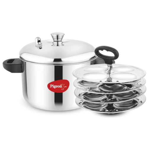 Pigeon nerezový hrnec na přípravu Idli (4 talíře)(1ks)