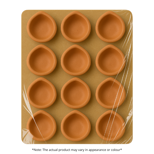 Plain Diwali / Olejová lampa (Balení 12 ks) (1 ks)