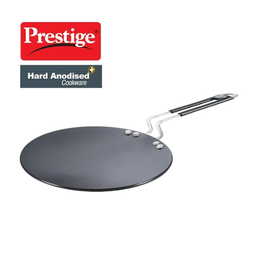 Prestige Hard Anodised Plus Gas and Induction Compatible Roti Tawa (1pc)