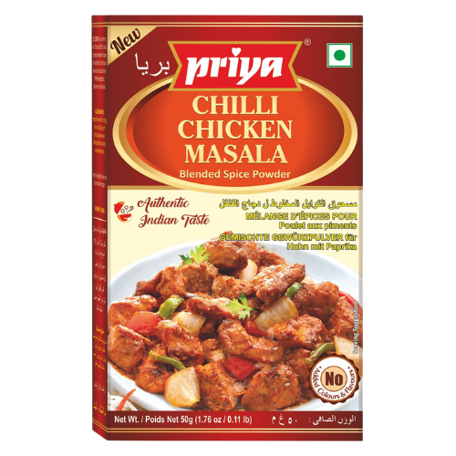 Priya Chilli Chicken Masala / Koření na chilli kuře (50g)