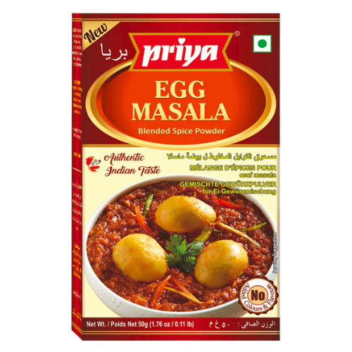 Priya Egg Curry Masala / Koření na vajíčkové kari (50g)